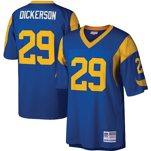 Zennovawear Eric Dickerson Los Angeles Rams Legacy Replica Jersey - Royal