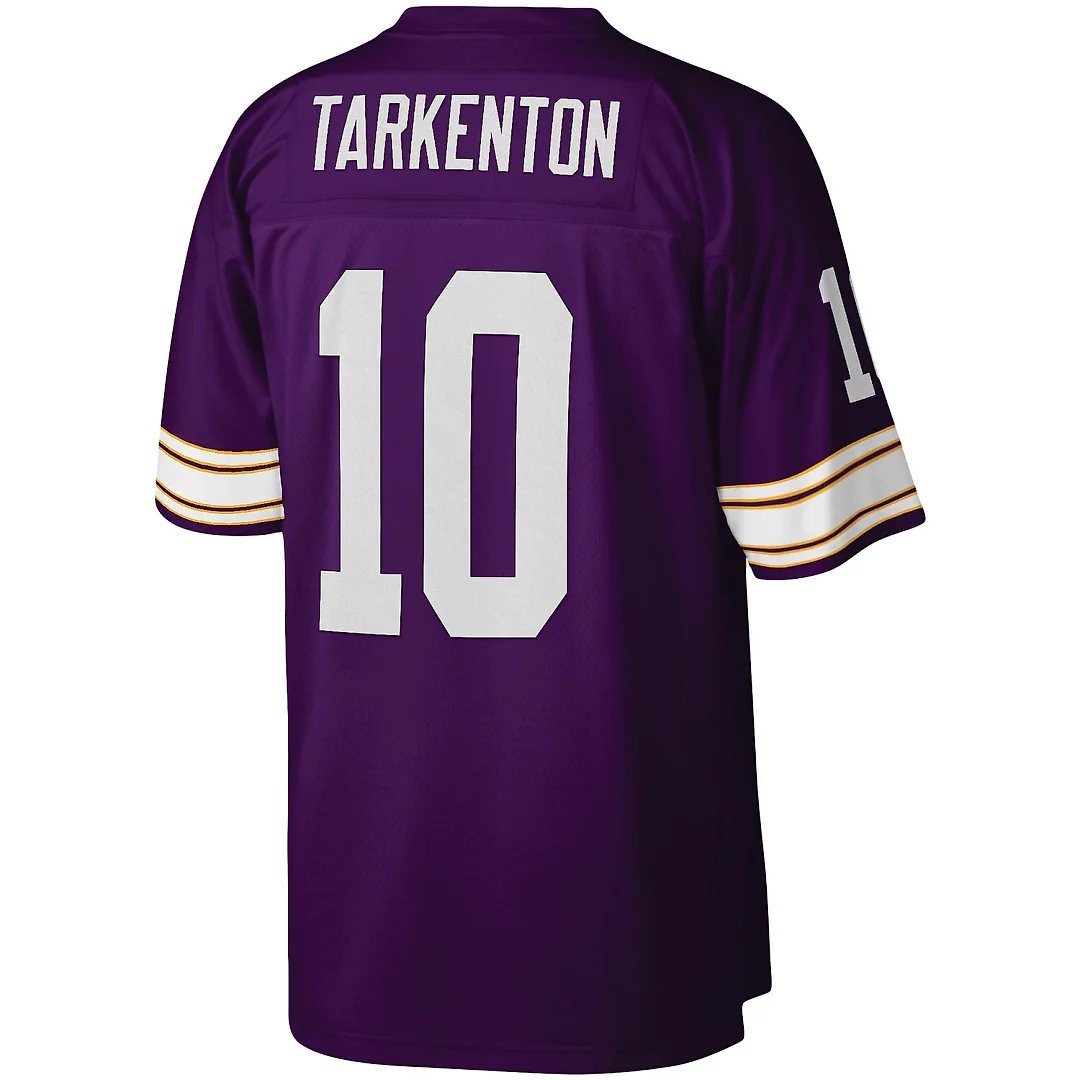 Zennovawear Fran Tarkenton Minnesota Vikings Legacy Replica Jersey - Purple