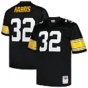 Zennovawear Franco Harris Pittsburgh Steelers Big & Tall 1976 Legacy Retired Player Jersey - Black