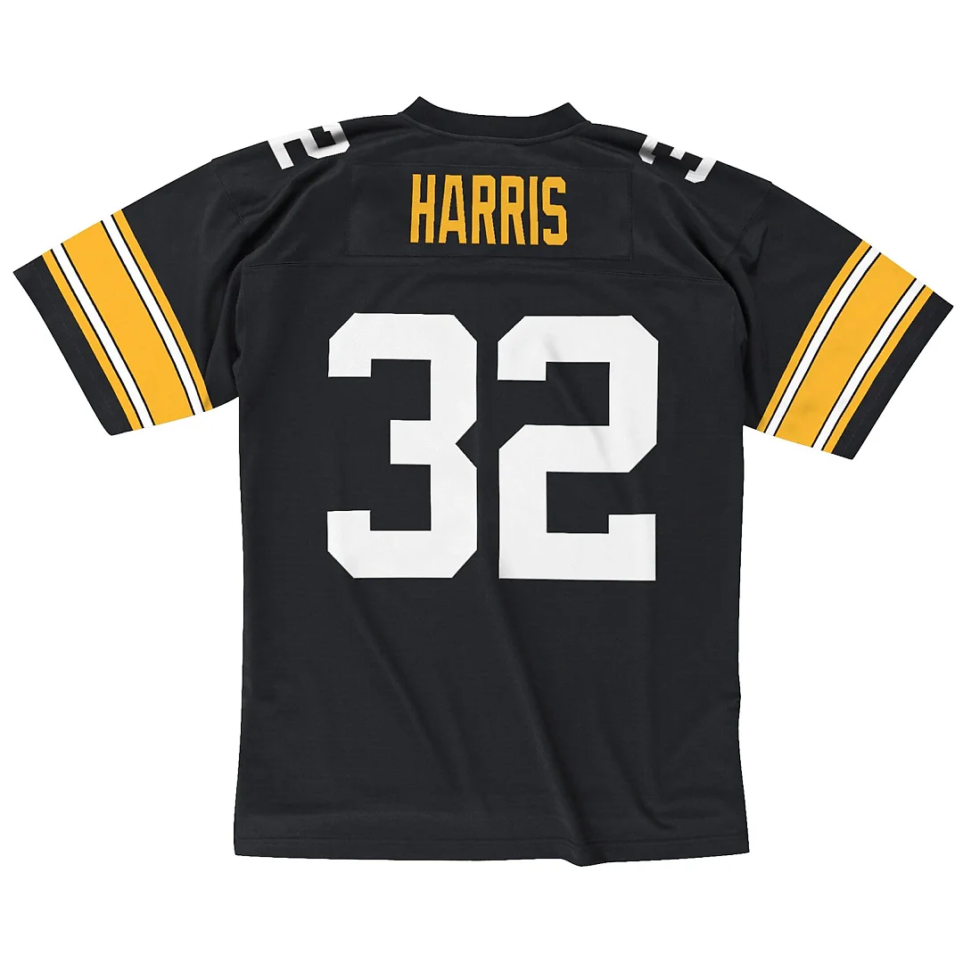 Zennovawear Franco Harris Pittsburgh Steelers Legacy Replica Jersey - Black