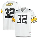 Zennovawear Franco Harris Pittsburgh Steelers Big & Tall 1976 Retired Player Replica Jersey - White
