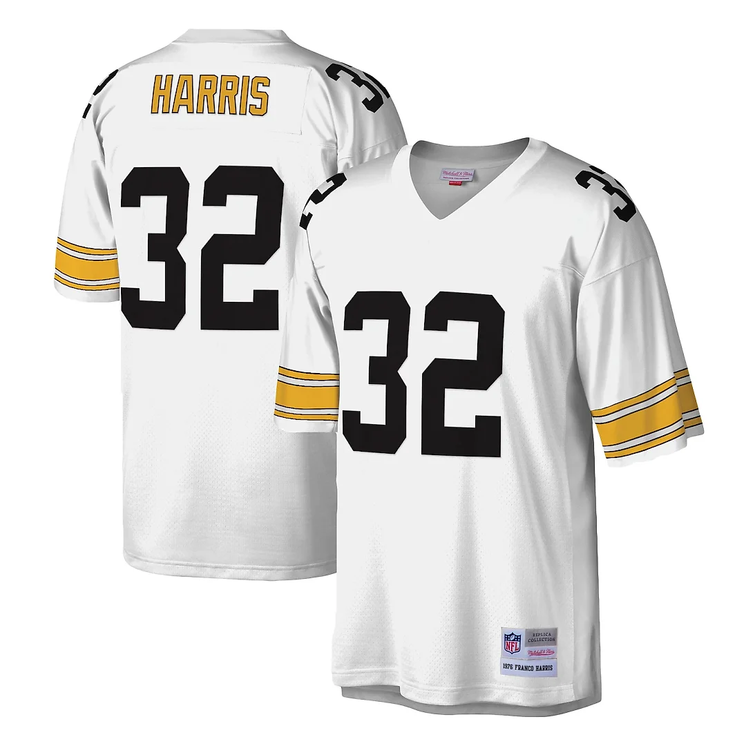 Zennovawear Franco Harris Pittsburgh Steelers Legacy Replica Jersey - White