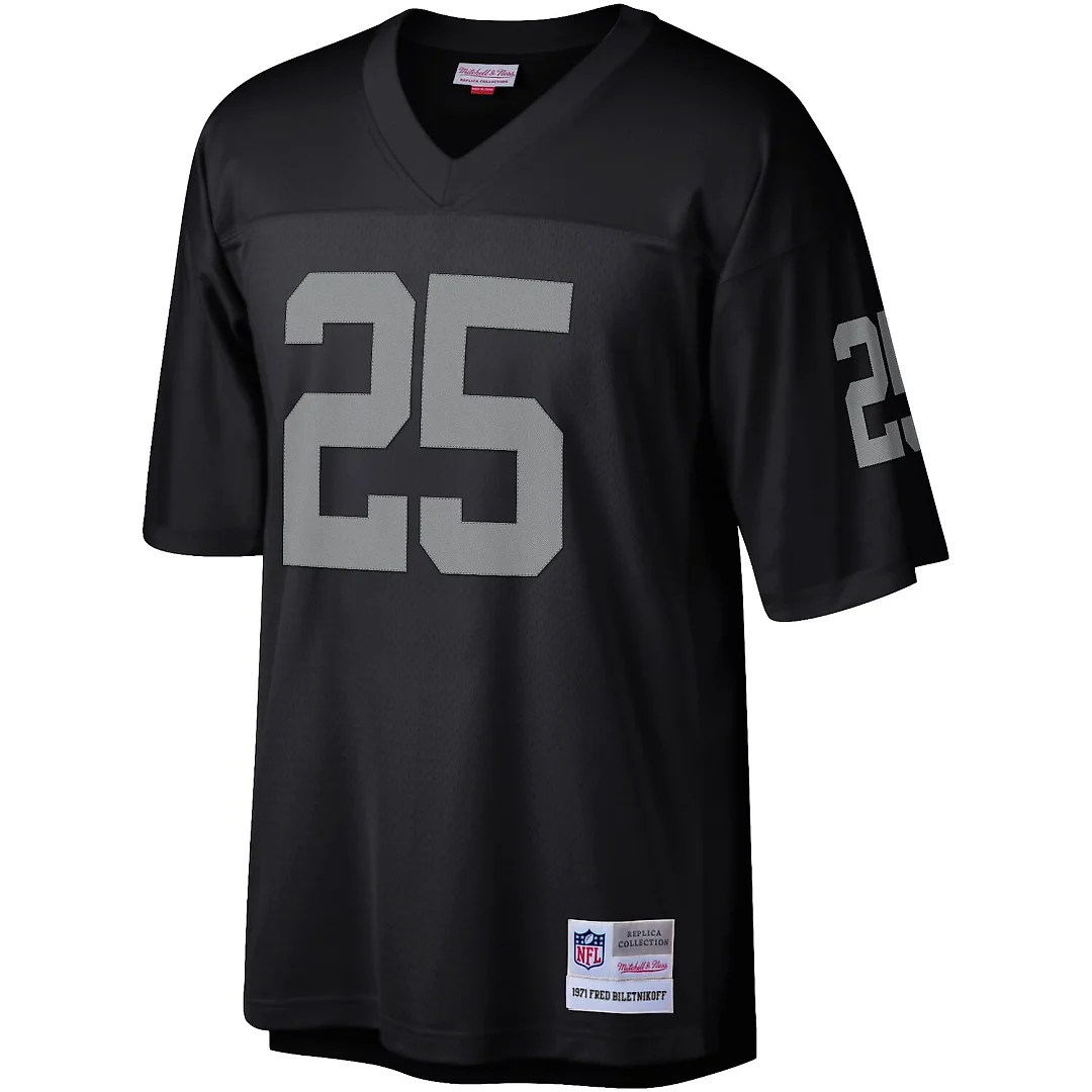 Zennovawear Fred Biletnikoff Las Vegas Raiders Legacy Replica Jersey - Black