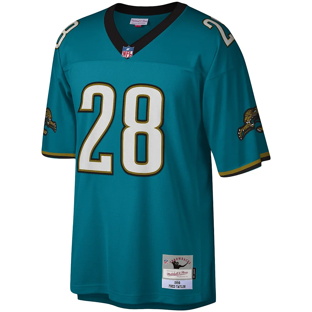 Zennovawear Fred Taylor Jacksonville Jaguars Legacy Replica Jersey - Teal