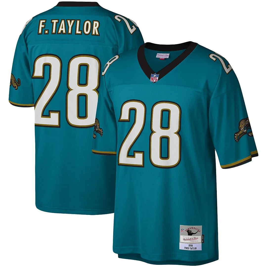 Zennovawear Fred Taylor Jacksonville Jaguars Legacy Replica Jersey - Teal