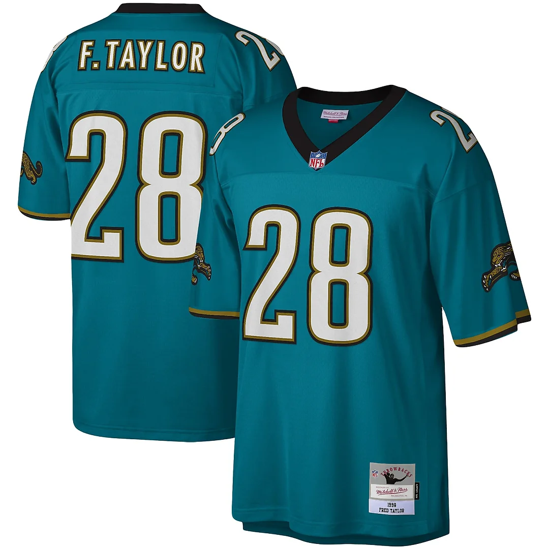 Zennovawear Fred Taylor Jacksonville Jaguars Legacy Replica Jersey - Teal
