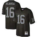 Zennovawear George Blanda Las Vegas Raiders Legacy Replica Jersey - Black