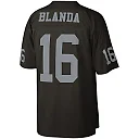 Zennovawear George Blanda Las Vegas Raiders Legacy Replica Jersey - Black