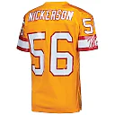Zennovawear Hardy Nickerson Tampa Bay Buccaneers 1993 Authentic Throwback Retired Player Jersey - Orange
