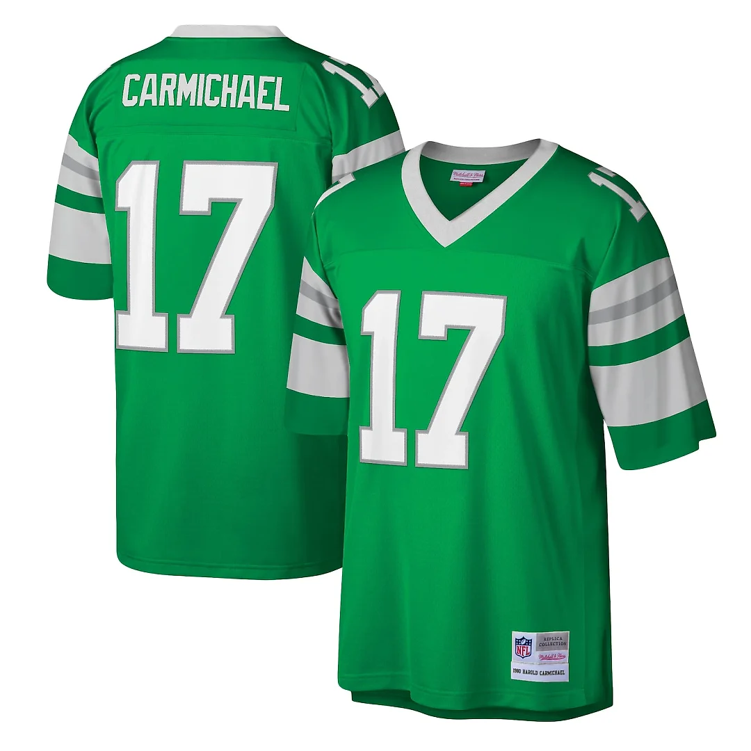 Zennovawear Harold Carmichael Philadelphia Eagles Legacy Replica Jersey - Kelly Green