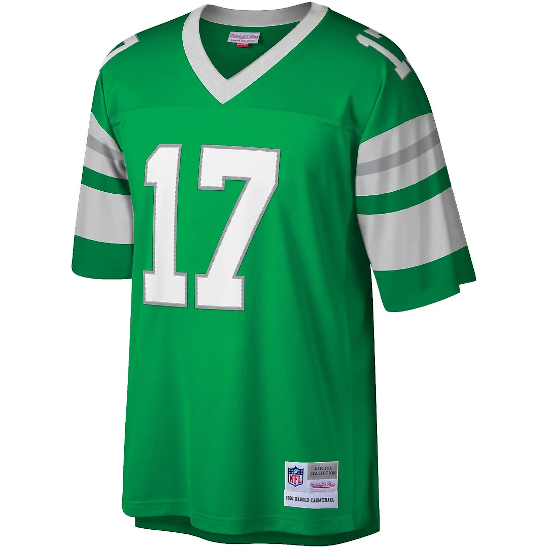 Zennovawear Harold Carmichael Philadelphia Eagles Legacy Replica Jersey - Kelly Green