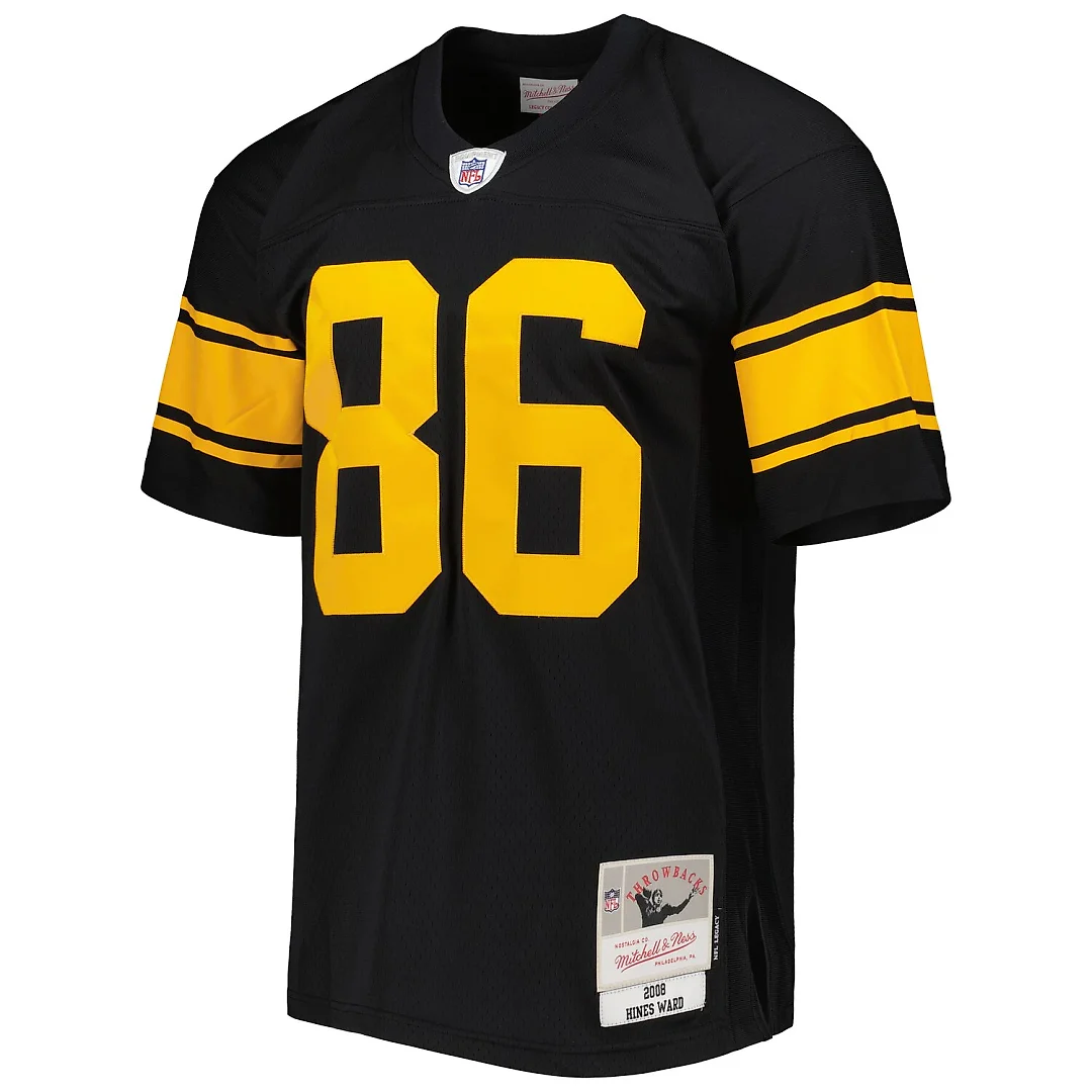 Zennovawear Hines Ward Pittsburgh Steelers Legacy Replica Jersey - Black