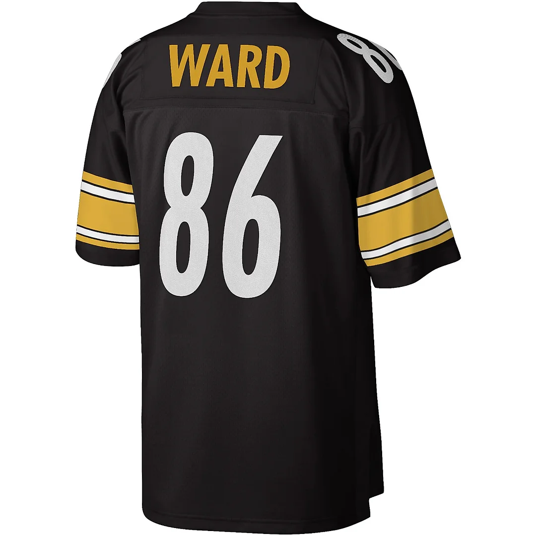 Zennovawear Hines Ward Pittsburgh Steelers Legacy Replica Jersey - Black