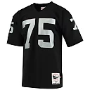 Zennovawear Howie Long Las Vegas Raiders 1983 Authentic Throwback Retired Player Jersey - Black