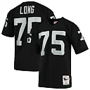 Zennovawear Howie Long Las Vegas Raiders 1983 Authentic Throwback Retired Player Jersey - Black