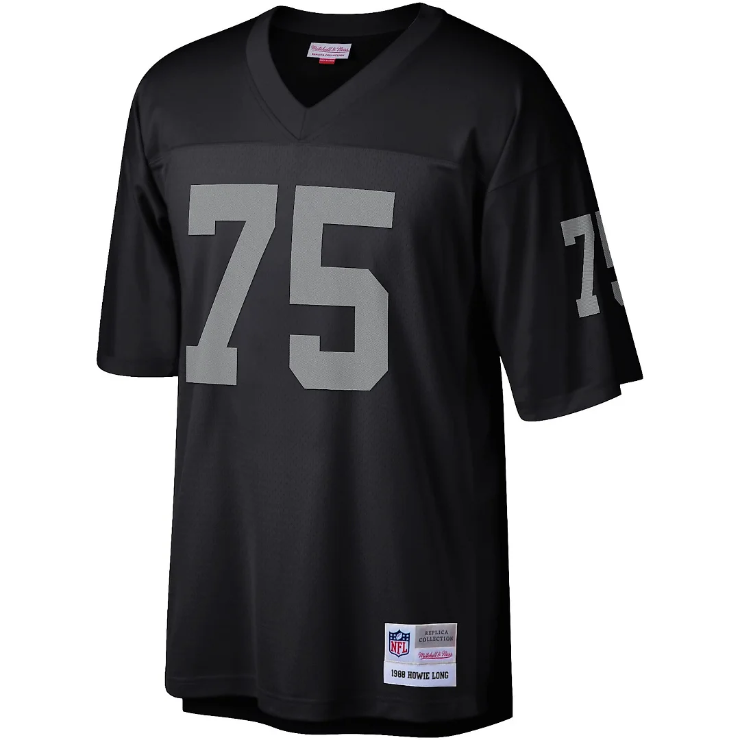Zennovawear Howie Long Las Vegas Raiders Legacy Replica Jersey - Black