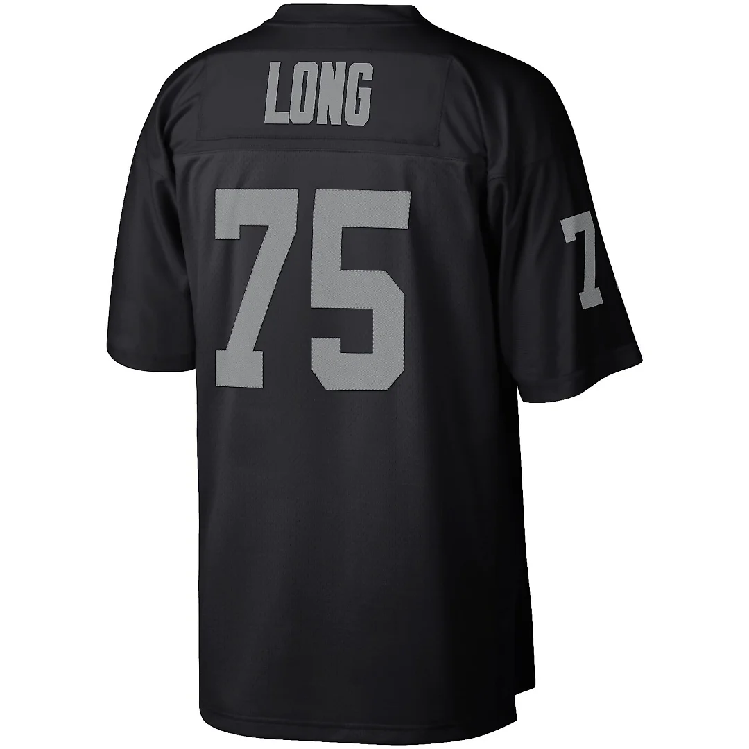 Zennovawear Howie Long Las Vegas Raiders Retired Player Legacy Replica Jersey - Black
