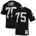 Zennovawear Howie Long Las Vegas Raiders 1983 Authentic Throwback Retired Player Jersey - Black