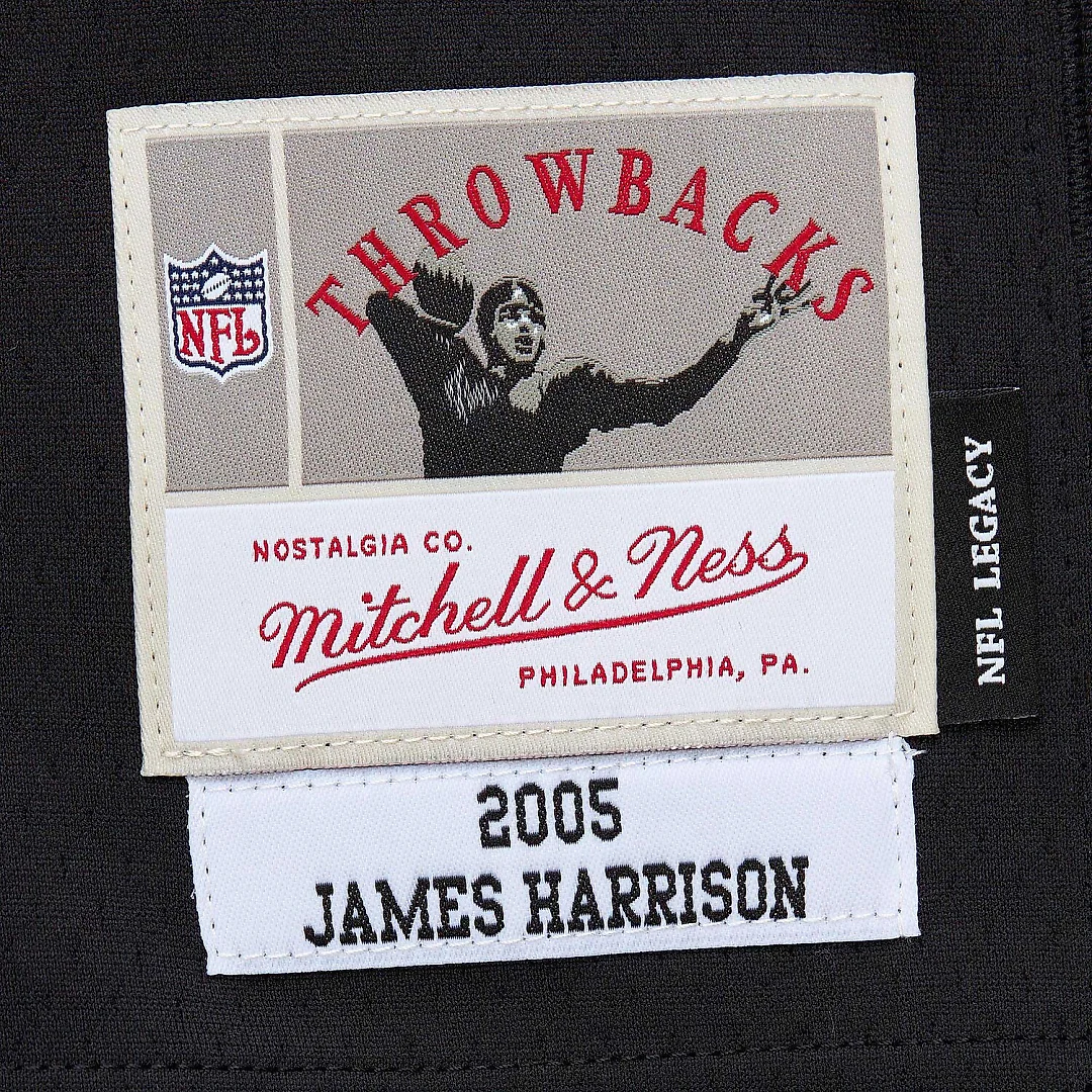 Zennovawear James Harrison Pittsburgh Steelers Legacy Replica Jersey - Black