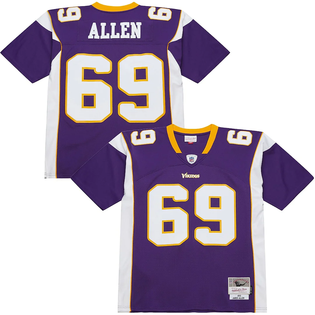 Zennovawear Jared Allen Minnesota Vikings 2011 Legacy Replica Jersey - Purple