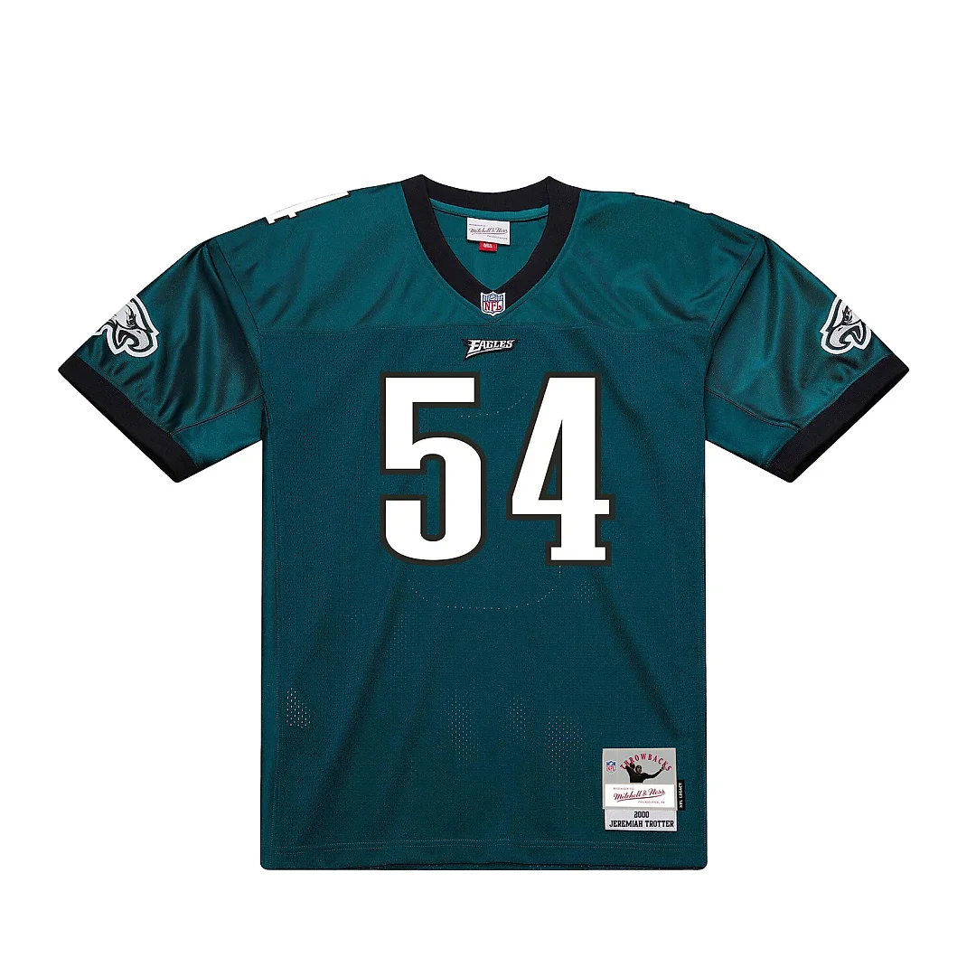 Zennovawear Jeremiah Trotter Philadelphia Eagles 2000 Legacy Throwback Replica Jersey - Green