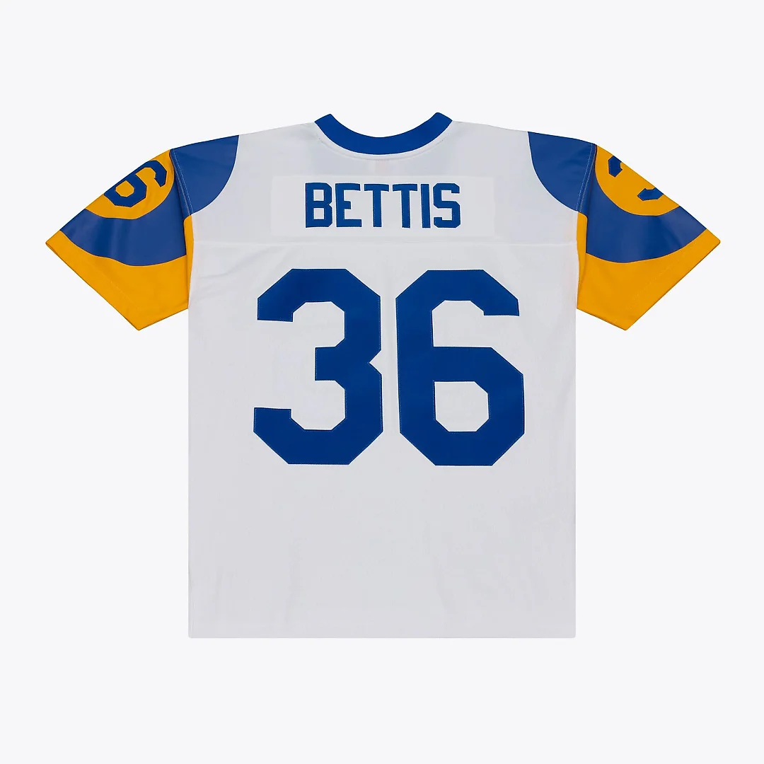 Zennovawear Jerome Bettis Los Angeles Rams Retired Legacy Replica Player Jersey - White