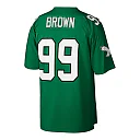Zennovawear Jerome Brown Philadelphia Eagles Big & Tall 1990 Retired Player Replica Jersey - Kelly Green