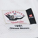 Zennovawear Jerome Brown Philadelphia Eagles 1991 Authentic Throwback Retired Player Jersey - White