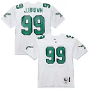 Zennovawear Jerome Brown Philadelphia Eagles 1991 Authentic Throwback Retired Player Jersey - White