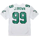 Zennovawear Jerome Brown Philadelphia Eagles 1991 Authentic Throwback Retired Player Jersey - White