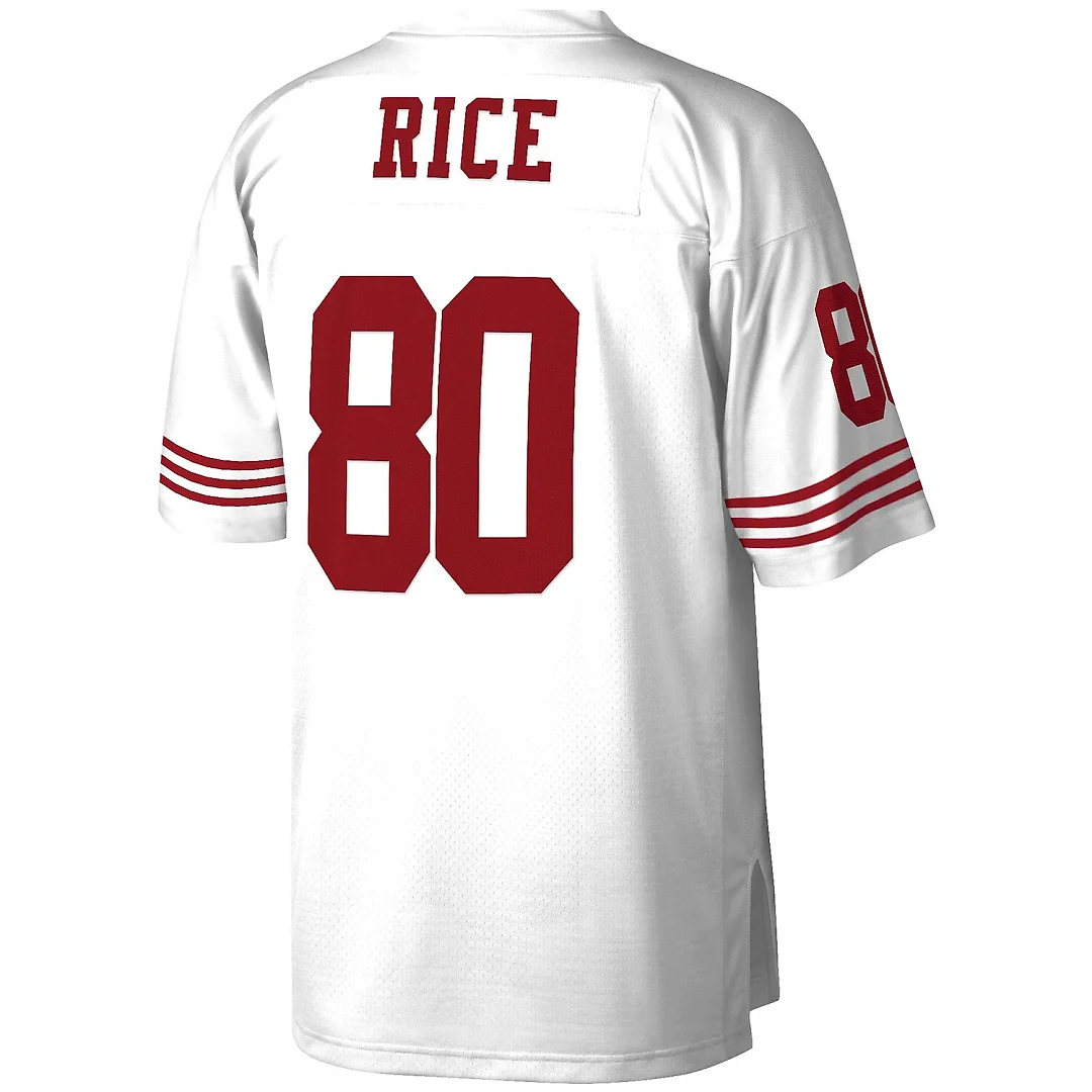 Zennovawear Jerry Rice San Francisco 49ers Legacy Replica Jersey - White
