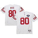 Zennovawear Jerry Rice San Francisco 49ers 1994 Authentic Throwback Retired Player Jersey - White
