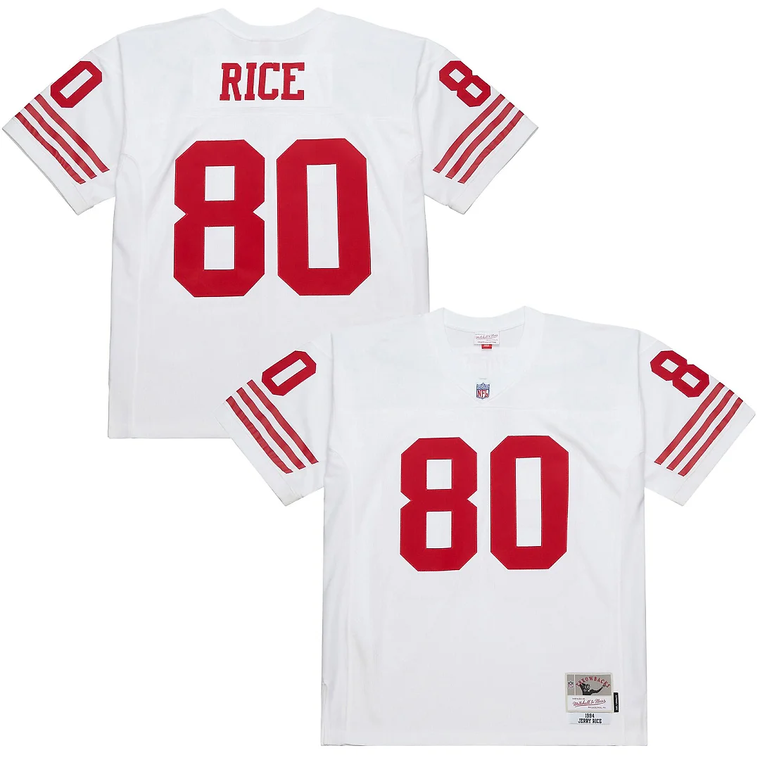 Zennovawear Jerry Rice San Francisco 49ers 1994 Legacy Replica Jersey - White