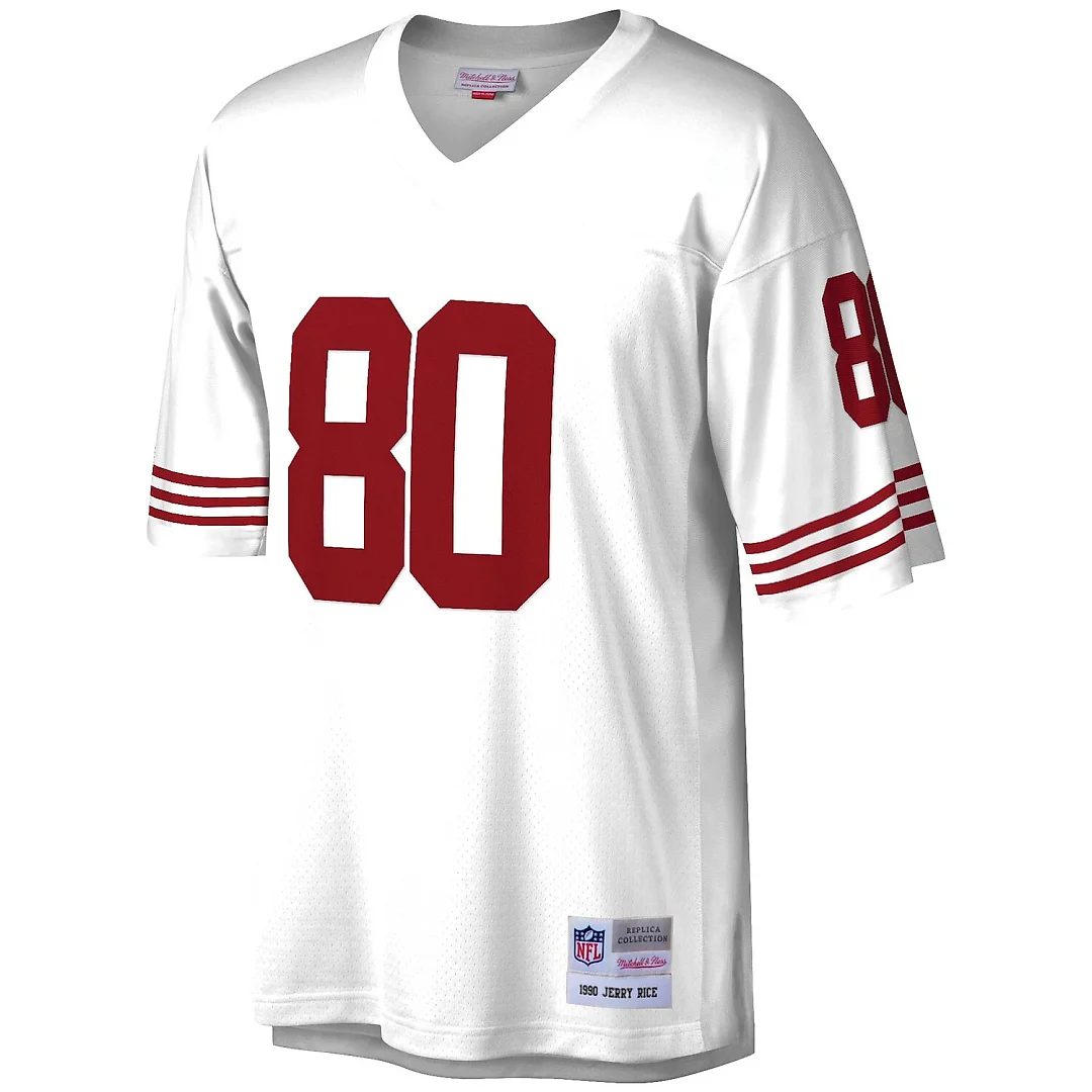 Zennovawear Jerry Rice San Francisco 49ers Legacy Replica Jersey - White