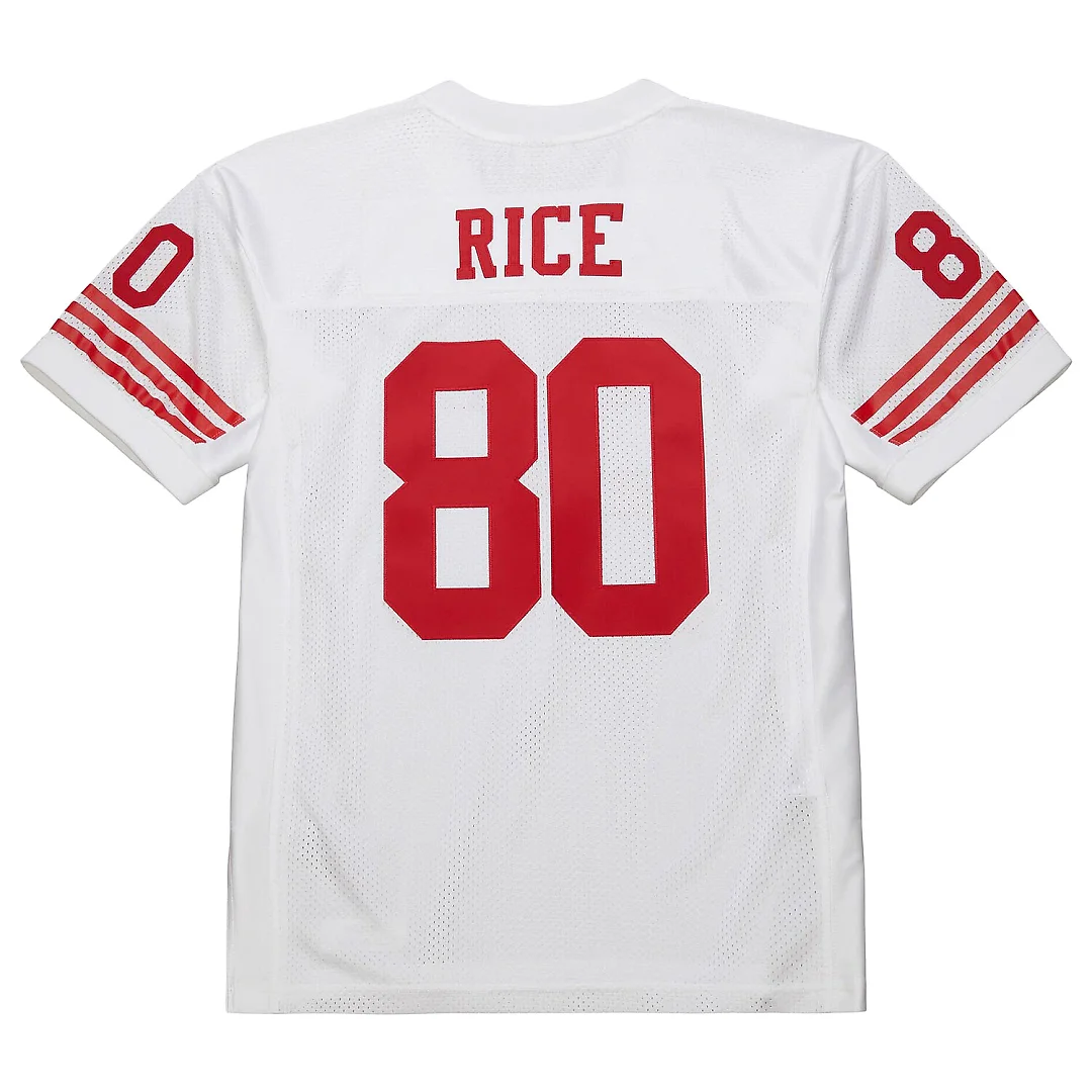 Zennovawear Jerry Rice San Francisco 49ers 1994 Authentic Throwback Retired Player Jersey - White