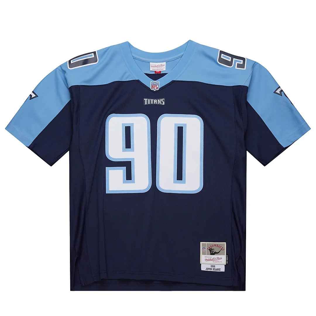 Zennovawear Jevon Kearse Tennessee Titans 1999 Legacy Replica Jersey - Navy