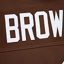 Zennovawear Jim Brown Cleveland Browns Player Name & Number Hoodie Legacy Jersey - Brown