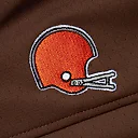 Zennovawear Jim Brown Cleveland Browns Player Name & Number Hoodie Legacy Jersey - Brown