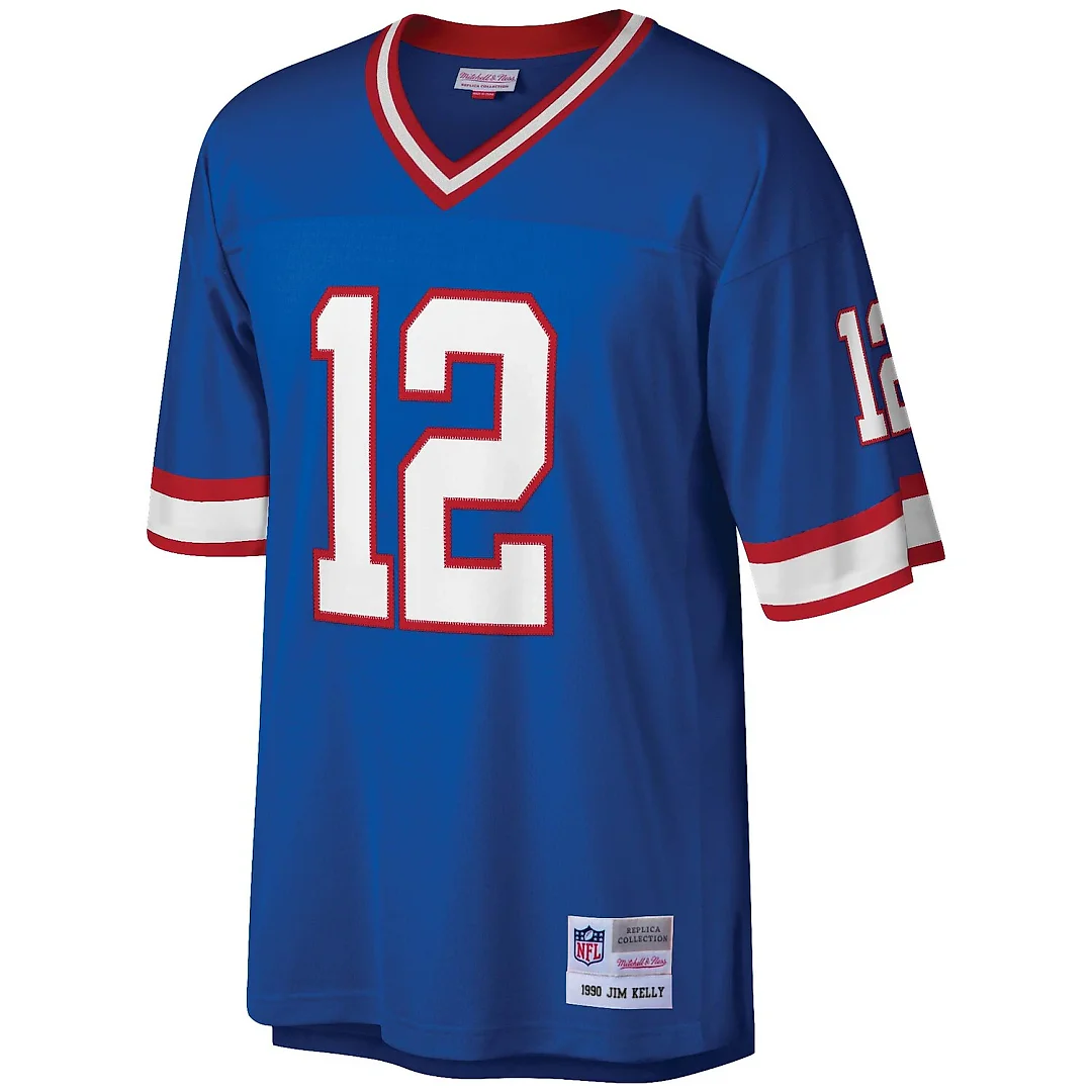 Zennovawear Jim Kelly Buffalo Bills Legacy Replica Jersey - Royal