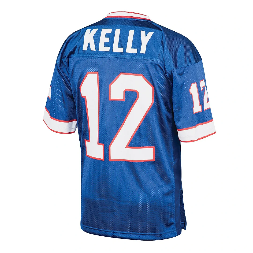 Zennovawear Jim Kelly Buffalo Bills 1994 Authentic Throwback Retired Player Jersey - Royal