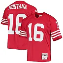 Zennovawear Joe Montana San Francisco 49ers Legacy Replica Jersey - Scarlet