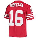 Zennovawear Joe Montana San Francisco 49ers Legacy Replica Jersey - Scarlet