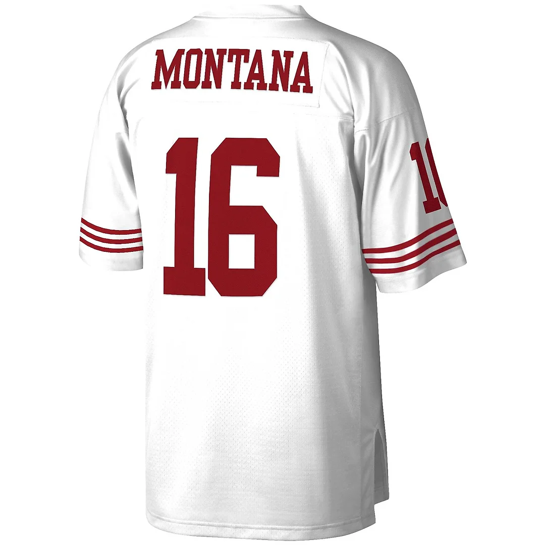 Zennovawear Joe Montana San Francisco 49ers 1990 Legacy Replica Jersey - White