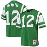Zennovawear Joe Namath New York Jets 1968 Authentic Throwback Retired Player Jersey - Green