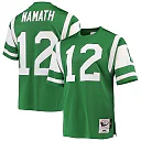 Zennovawear Joe Namath New York Jets 1968 Authentic Throwback Retired Player Jersey - Green