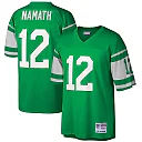 Zennovawear Joe Namath New York Jets Big & Tall 1968 Retired Player Replica Jersey - Green