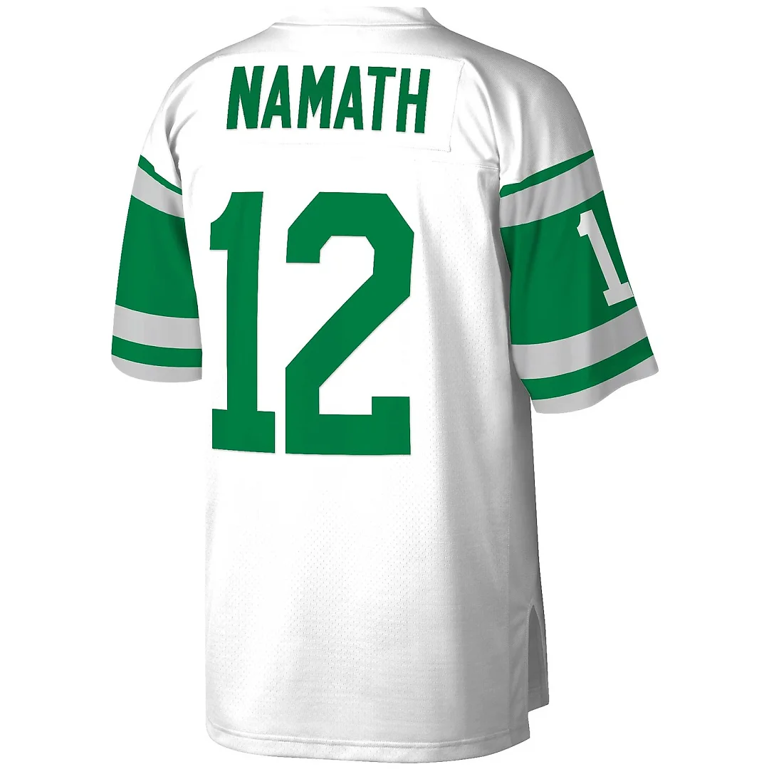 Zennovawear Joe Namath New York Jets Legacy Replica Jersey - White