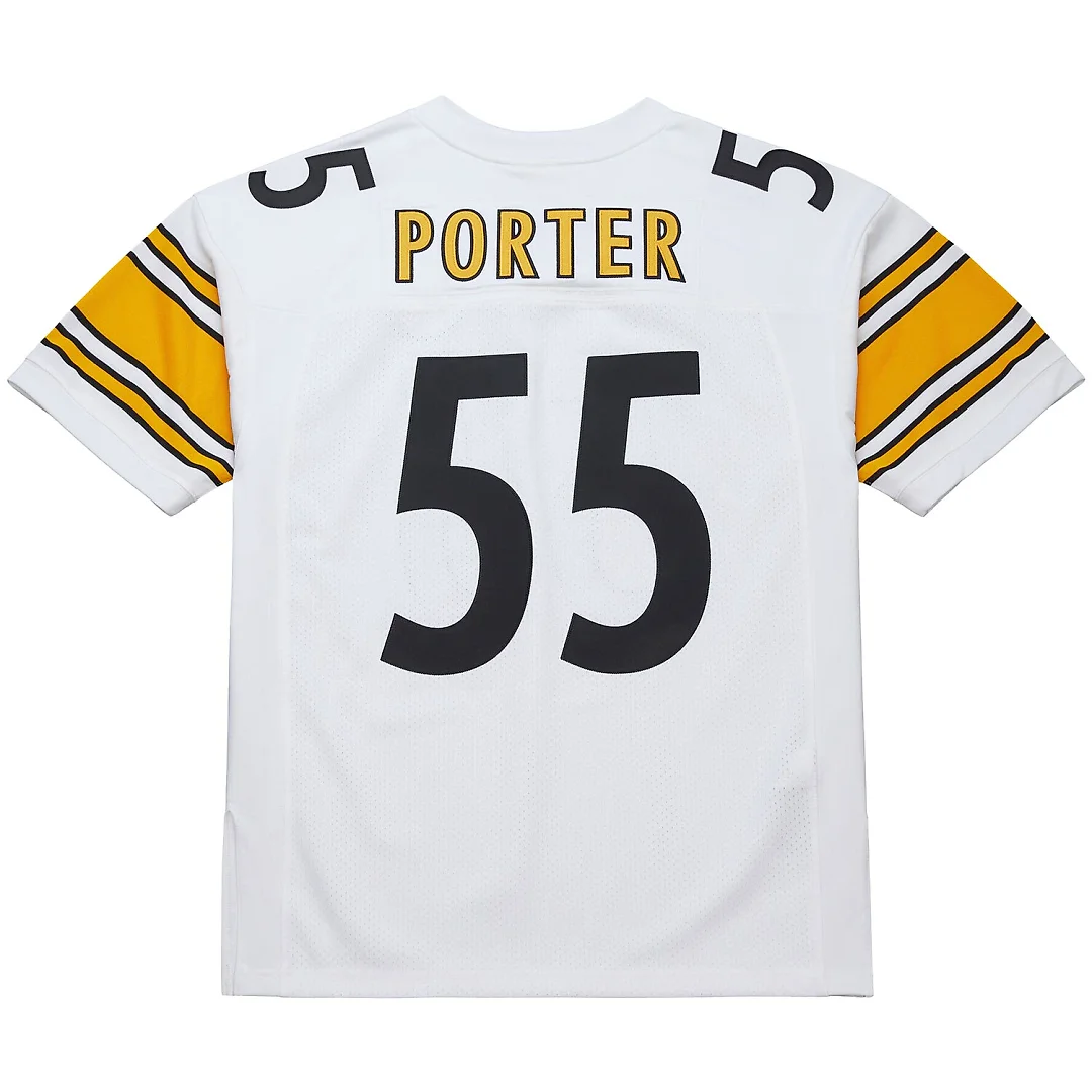 Zennovawear Joey Porter Pittsburgh Steelers 2005 Authentic Throwback Retired Player Jersey - White