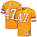 Zennovawear John Lynch Tampa Bay Buccaneers 1993 Authentic Throwback Retired Player Jersey - Orange