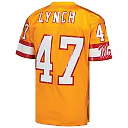 Zennovawear John Lynch Tampa Bay Buccaneers 1993 Authentic Throwback Retired Player Jersey - Orange